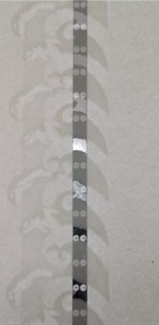 防伪线标签
